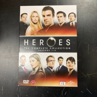 Heroes - koko sarja 22DVD (VG+/M-) -tv-sarja-